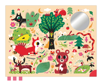 Mi tapiz de juego de los animales del bosque