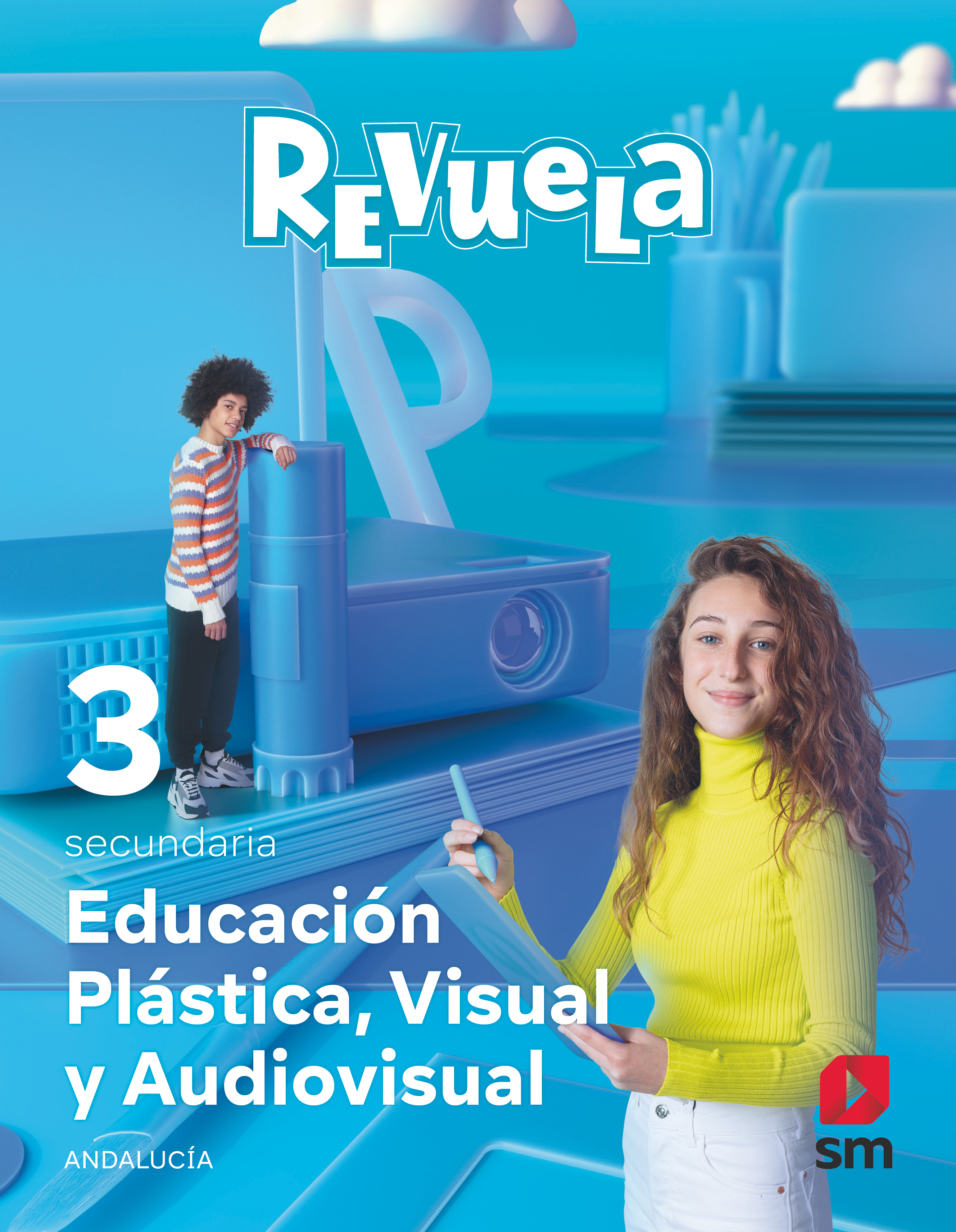 Educación Plástica, Visual y Audiovisual. 3 Secundaria. Revuela. Andalucía-1