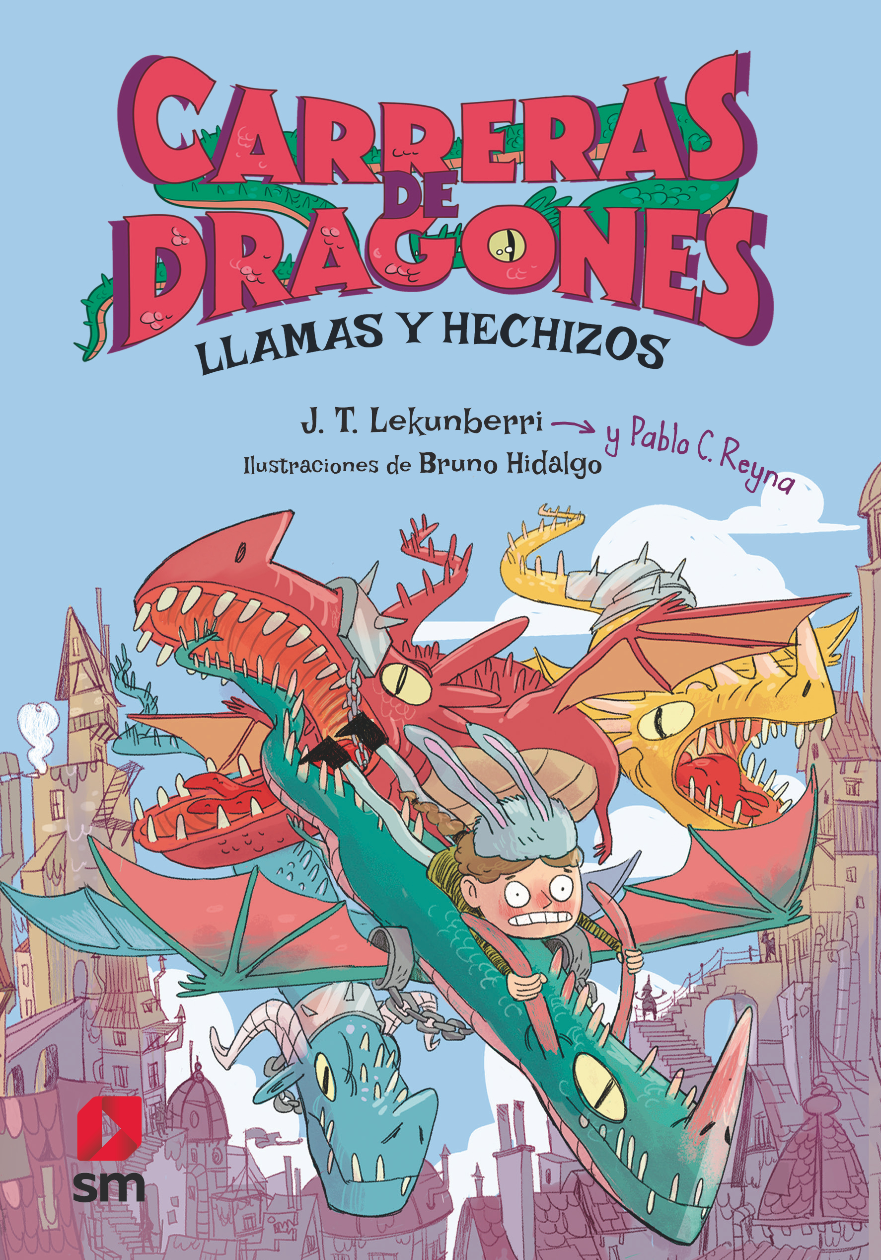 Carreras de Dragones 1: Llamas y Hechizos-1