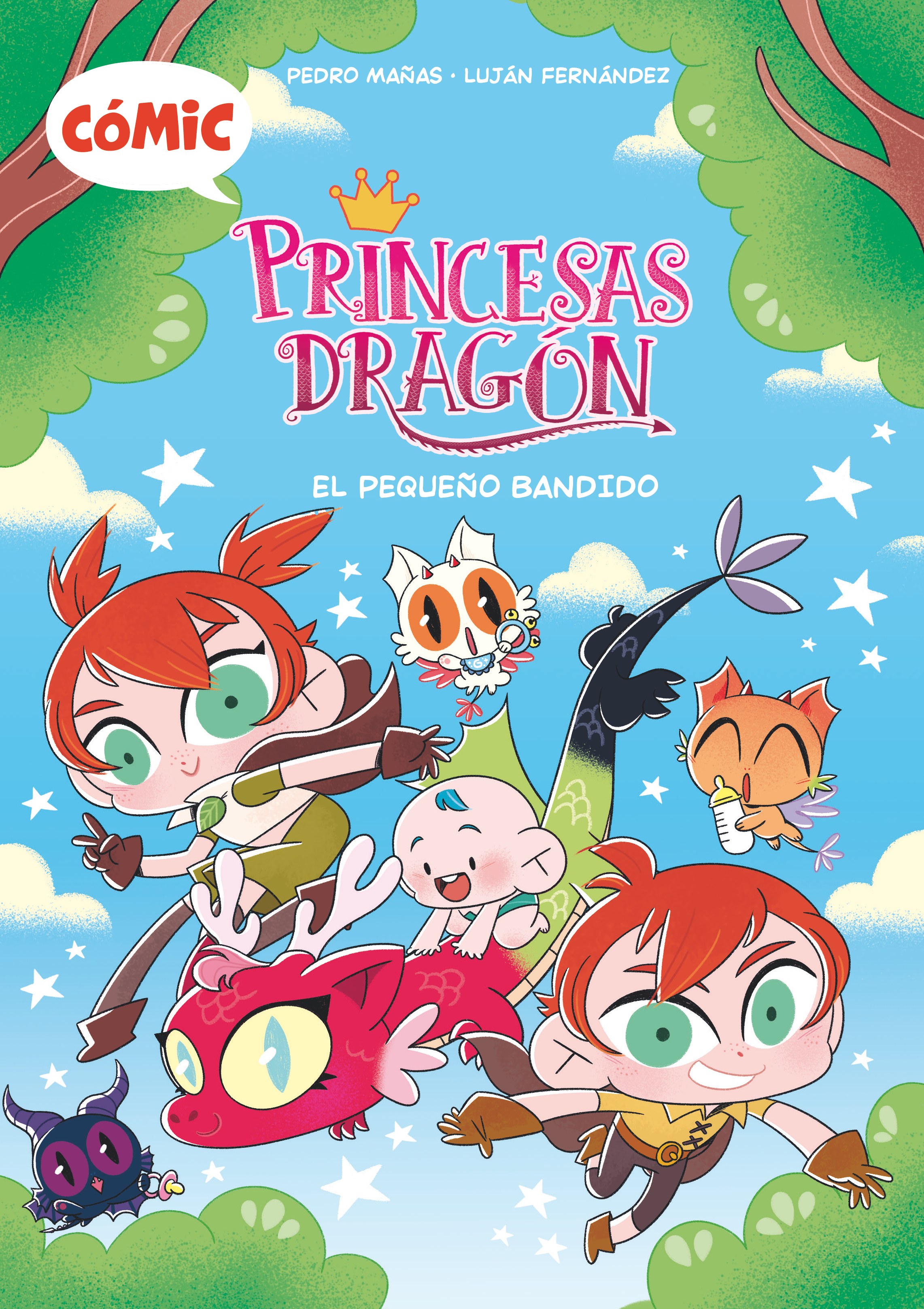 Comic Princesas Dragon 3: el Pequeño Bandido-1