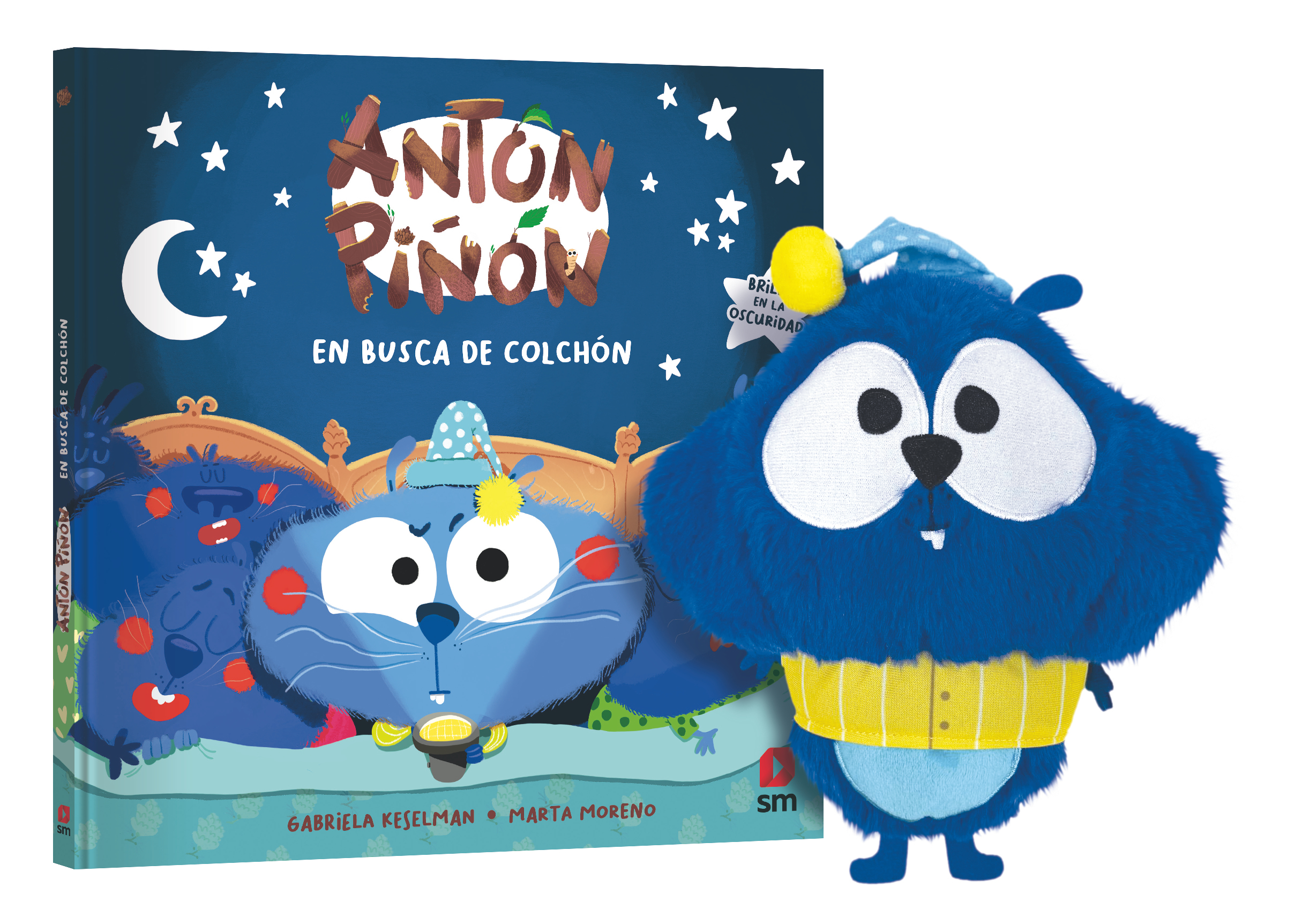 Pack - Anton Piñon en Busca de Colchon + Muñeco-1