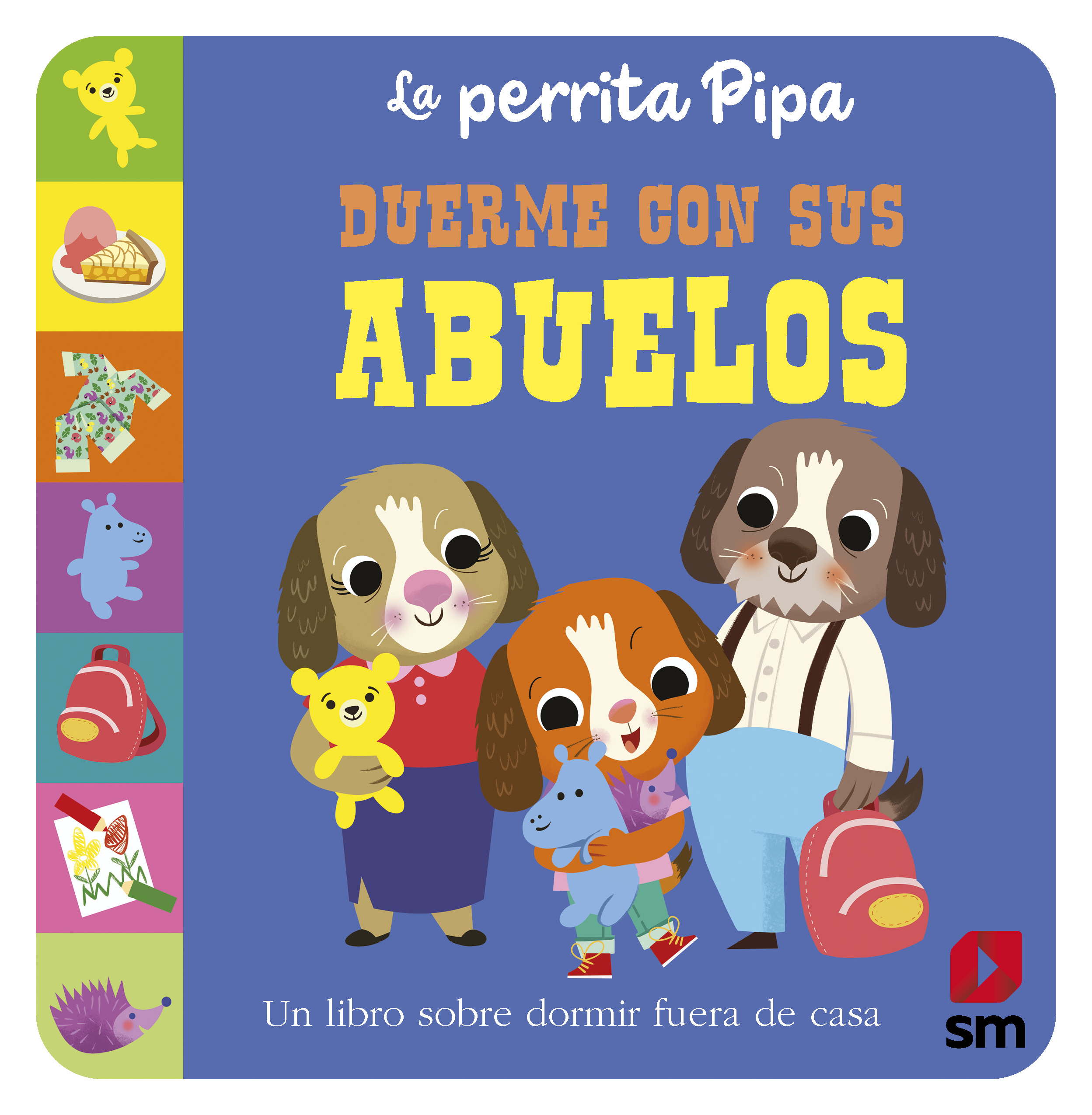 Perrita Pipa Duerme con Sus Abuelos, la-1